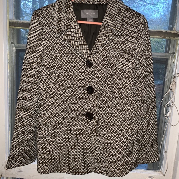 Patterned Ann Taylor Jacket - Picture 5 of 7